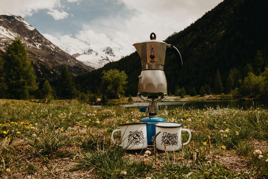How to make coffee while camping